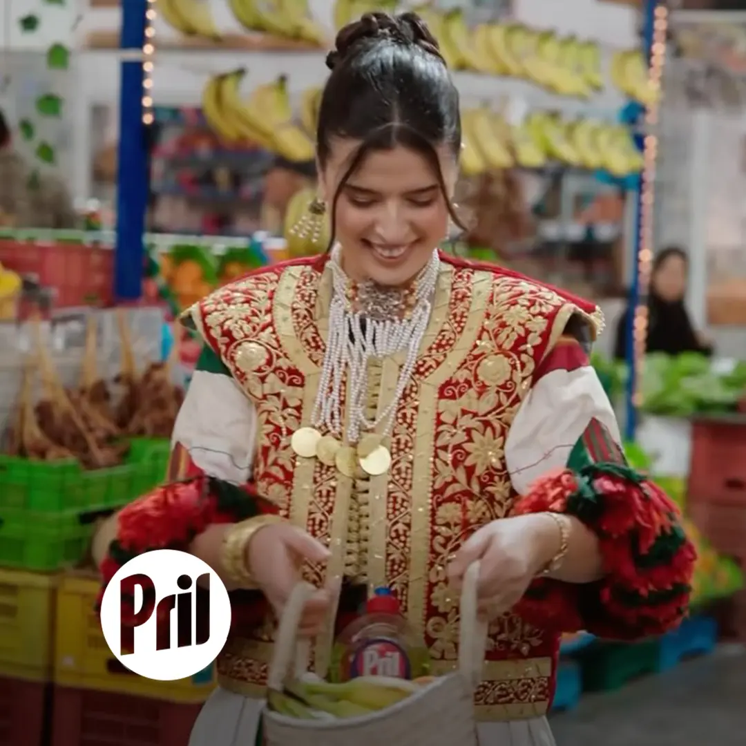 Ads of Tunisia - Détergent et produit de nettoyage - Pril - Oumaima Trad - Ramadan - Mars 2025 - Agence DAL