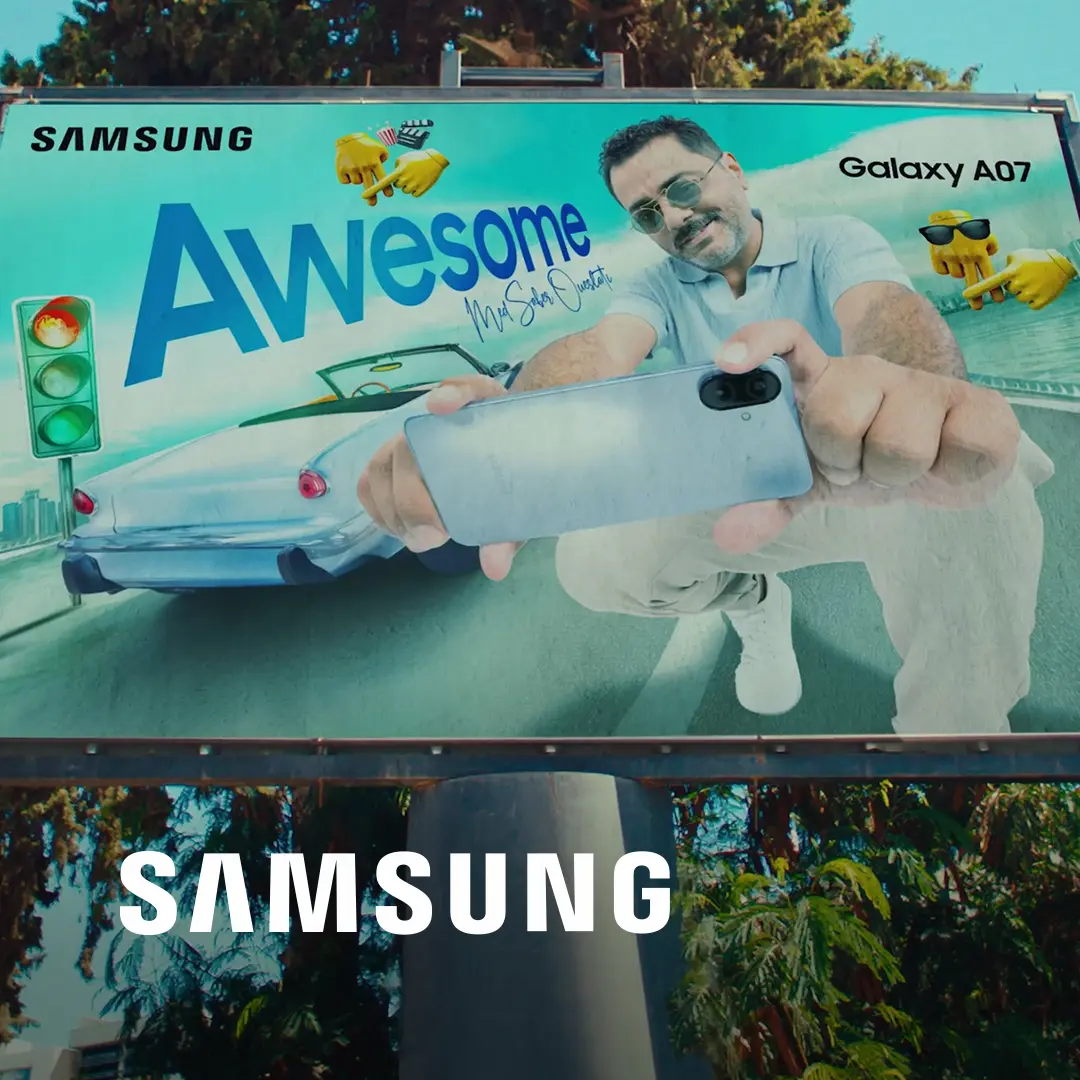 Ads of Tunisia - Tech & Gaming - Samsung Tunisie - Saber Oueslati - Septembre 2025 - Agence DAL