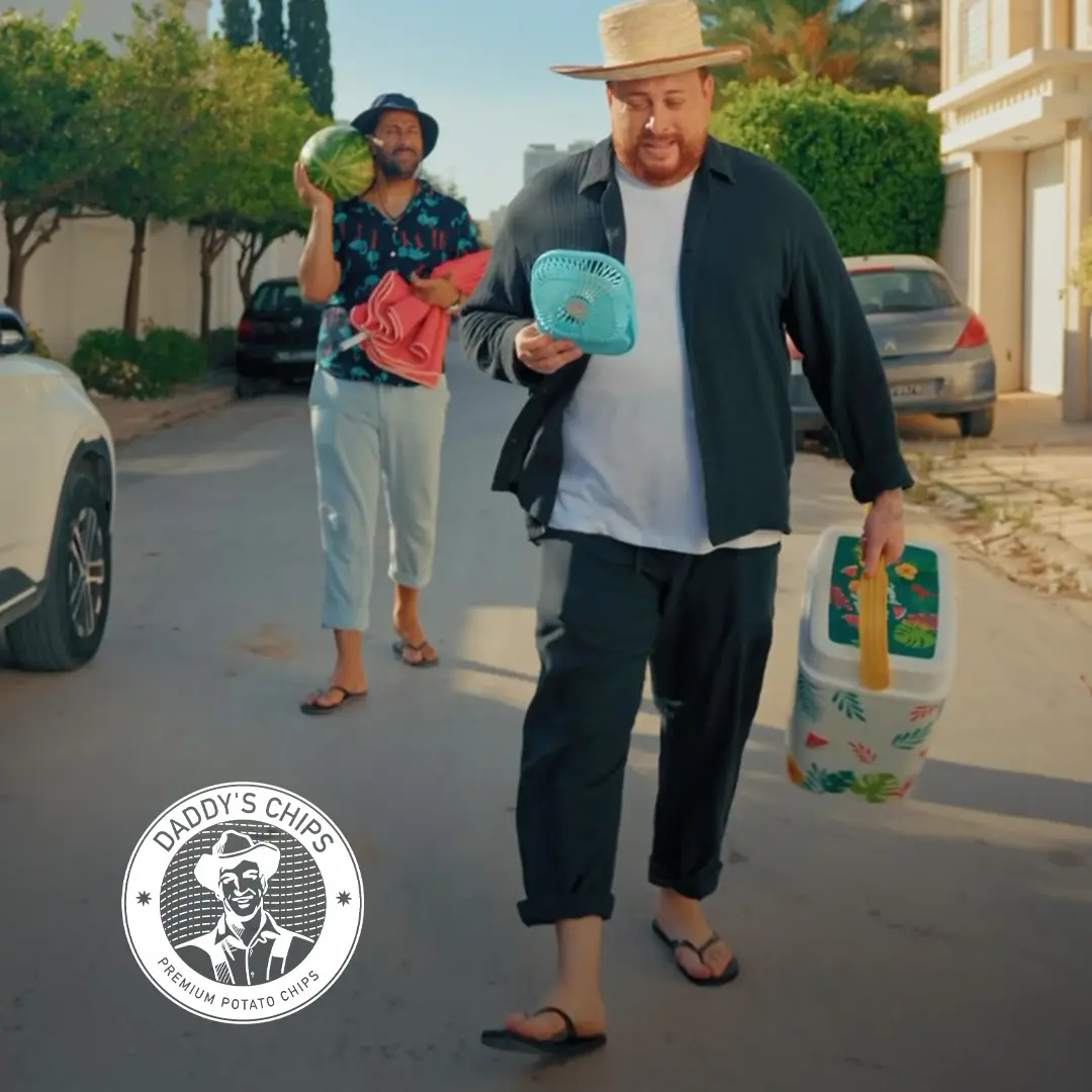 Ads of Tunisia - Agroalimentaire - Daddy's Chips - Nabil Ben Mesmia - Mourad Rouge - Août 2026 - Agence DAL